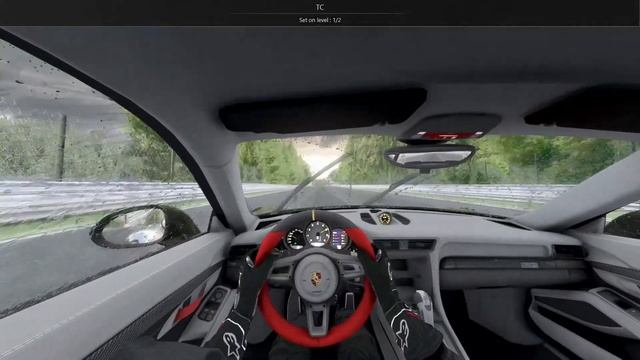 Porsche 911 GT2RS @ Nurburgring In HEAVY Rain!