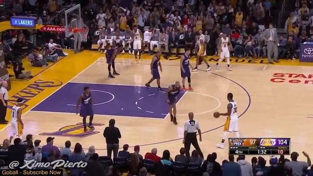 Julius Randle vs Tyson Chandler | Suns vs Lakers | November 6, 2016 | 2016-17 NBA Season #1