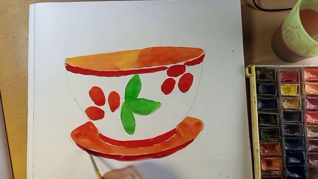 Хохлома Рисуем вместе