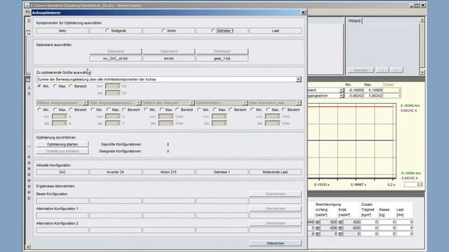 Optimierung elektrischer Antriebe mit DriveCreator