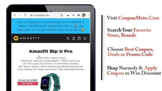 How to Use Amazfit Coupon Code