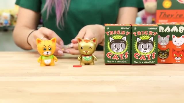 Tricky Cats Mini-Figure Blind Boxes