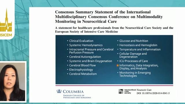 We need multimodality neuromonitoring S Park (ISICEM 2020)