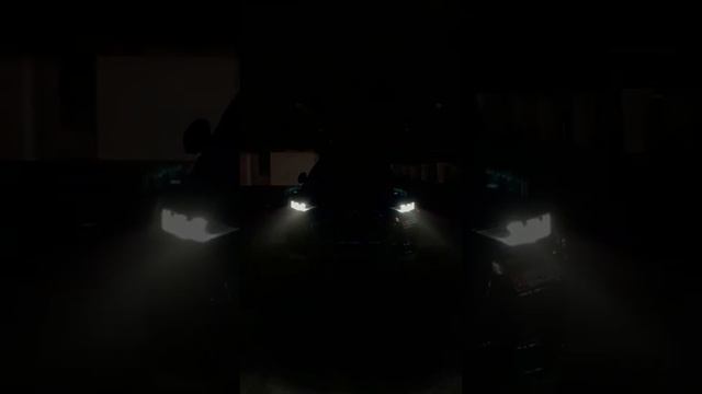 audi rs q8 light show