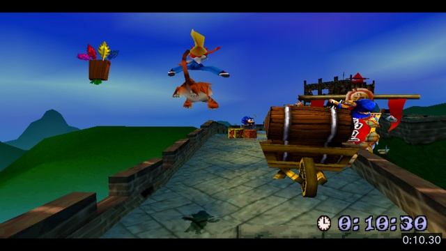 Crash Bandicoot: Warped | Платина - Бег на время | Orient Express