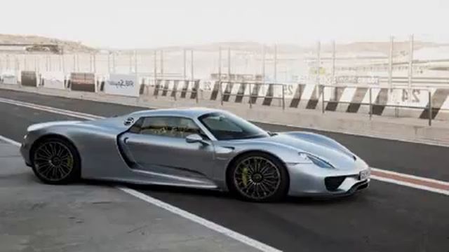 porsche 918 black