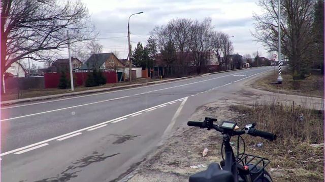 Электровелосипед, фэтбайк. Пробег 120 км.