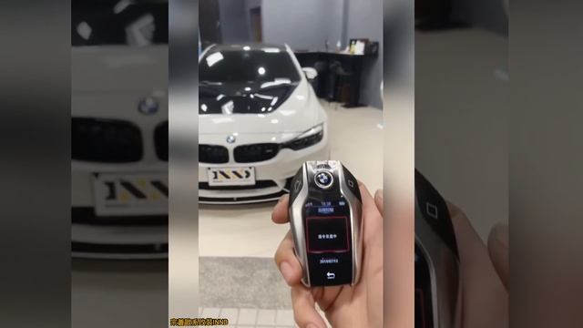 【INND】BMW F82 M4 改裝 液晶智能鑰匙 Smart Key 遠程啟動