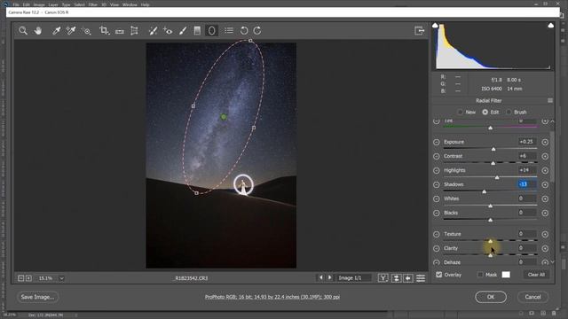 How I Edited A Night Sky Light Painting Photo By Eric Paré and Kim Henry