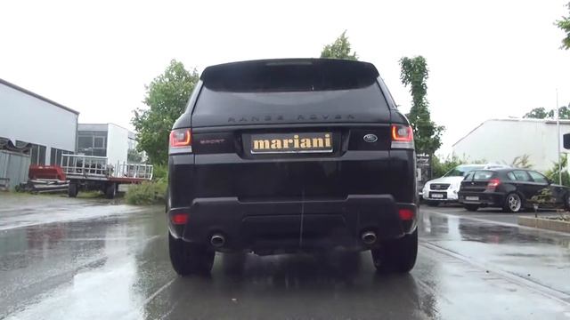 Sound Tuning! Range Rover SDV8 Sport Diesel-Sportauspuff by mariani Car-Styling