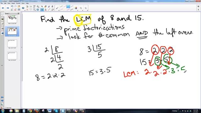 F10 Unit 1 - LCM