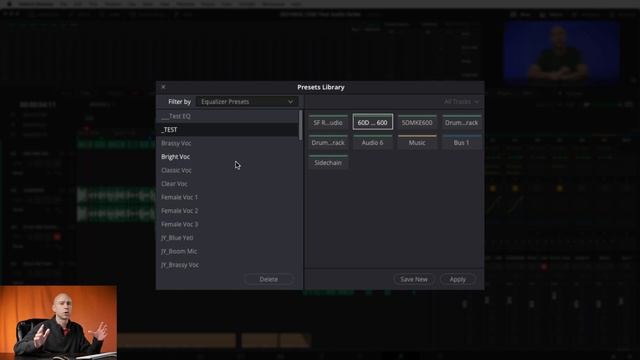 How to SAVE Audio PRESETS in DaVinci Resolve 17   Quick Tip Tuesday!