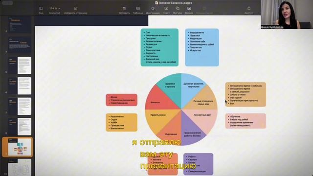 Колесо баланса:  инструмент для осознания своих сильных и слабых сторон и определения точек роста