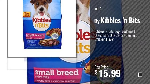 Top 5 Kibbles And Bits Dog Food [2018 Best Sellers]: Kibbles 'n Bits Bistro Oven Roasted Beef Flavo