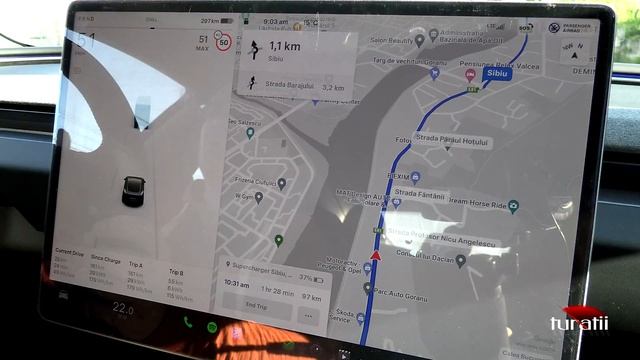 1000 de kilometri cu Tesla Model 3 LR, powered by Supercharger, video 1 of 2