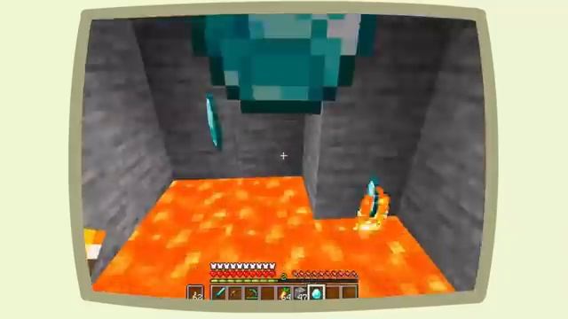 Свинка Пеппа играет в Mineсraft _ Кром.