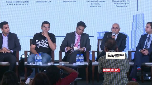 Neetish Sarda, Founder of Smartworks, panellist at 10th Edition of Realty+Awards Conclave 2018