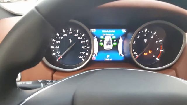 2017 Ghibli warning lights