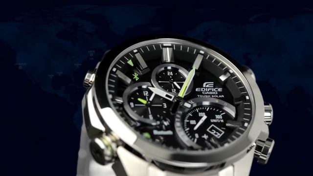 CASIO EDIFICE Bluetooth® SMART enabled EQB-500 product video