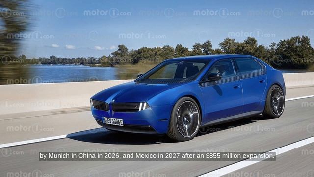 BMW Vision Neue Klasse EV Concept Debuts September 2 With Production Look