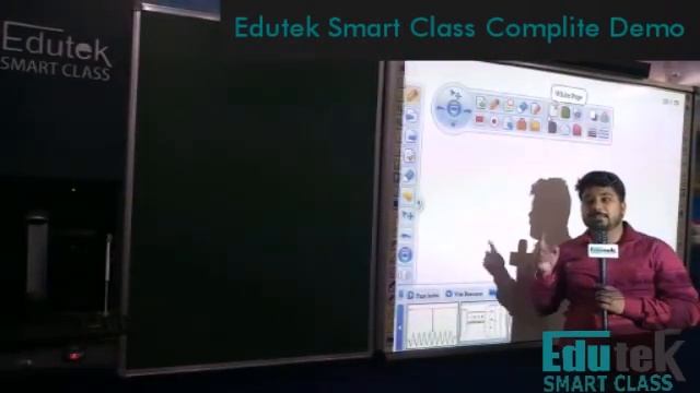 Digital Smart Class Setup II Smart Board II Interactive Classroom for school Semo