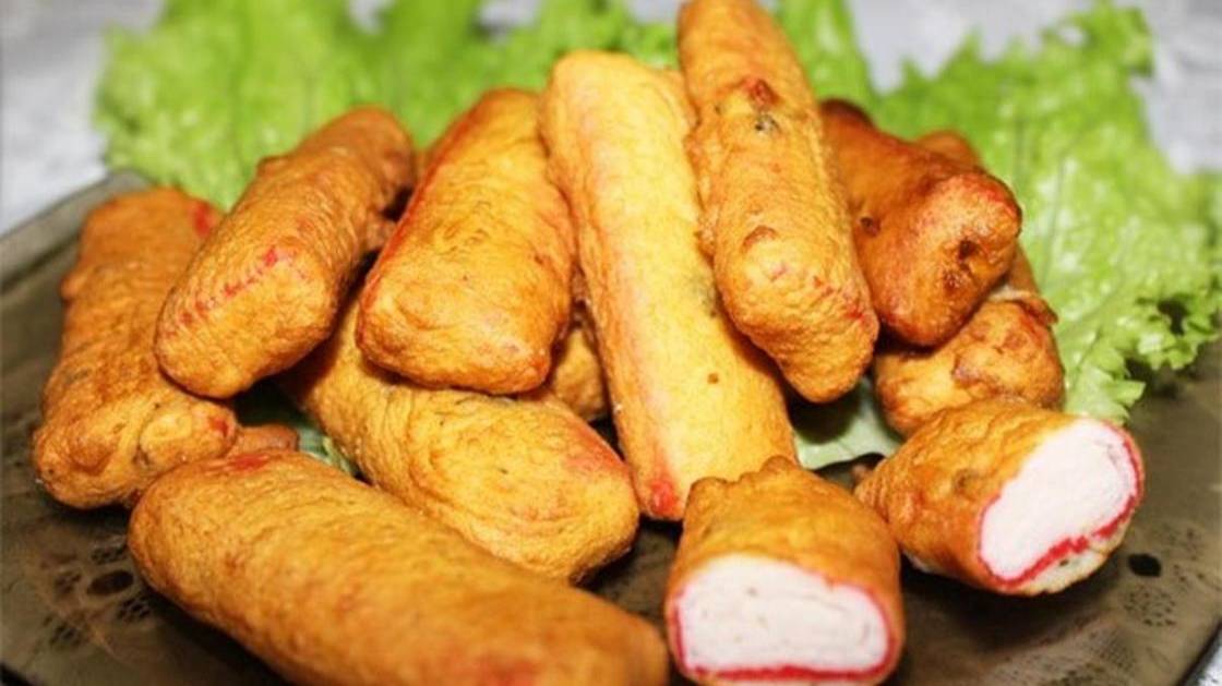 крабовые палочки в кляре-самая вкусная и быстрая закуска