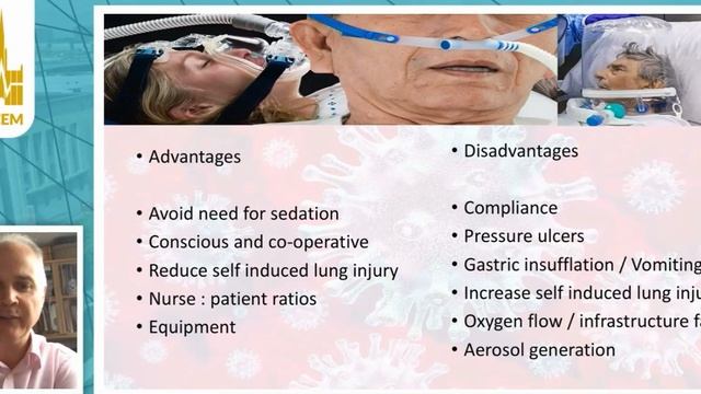 COVID 19  Non invasive support the different options  Gavin Perkins  (ISICEM 2020)