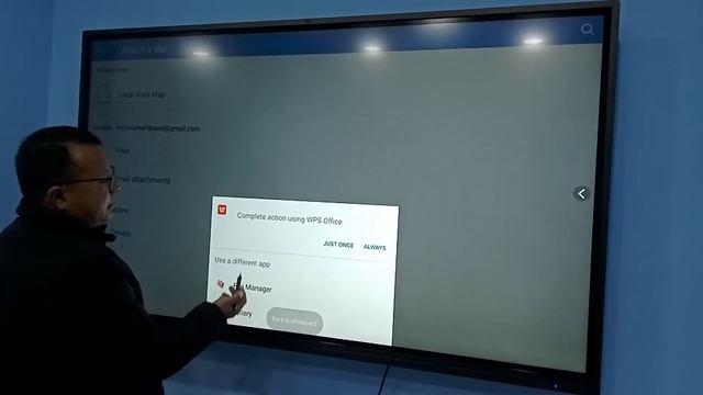 How to create mail and send files on Horion Smart Board | Horionsmartboard.com