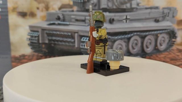 Lego WW2 минифигурка советского солдата с Aliexpress