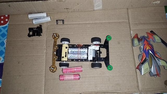 Service Tamiya ( Mini 4wd low budget ) yg Rusak jadi 2wd #mini4wdindonesia #mini4wd #tamiya