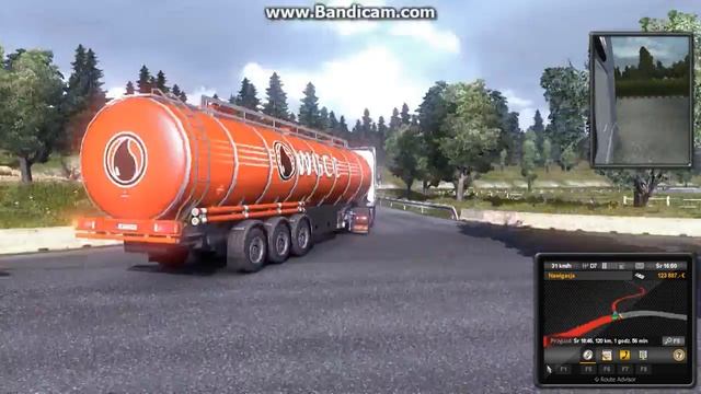 NAFTA München (D)  ⇒ BRNO (CZ) EURO TRUCK SIMULATOR 2