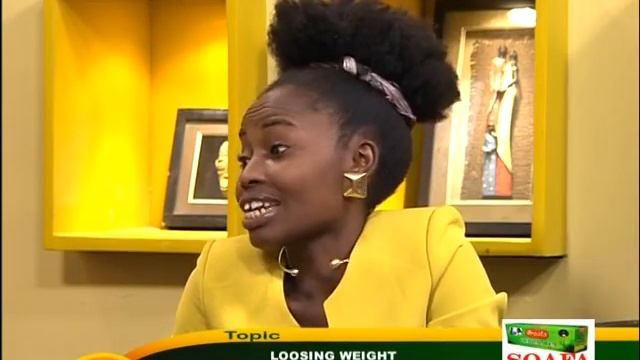 Loosing weight - Afisem on Adom TV (23-2-16)