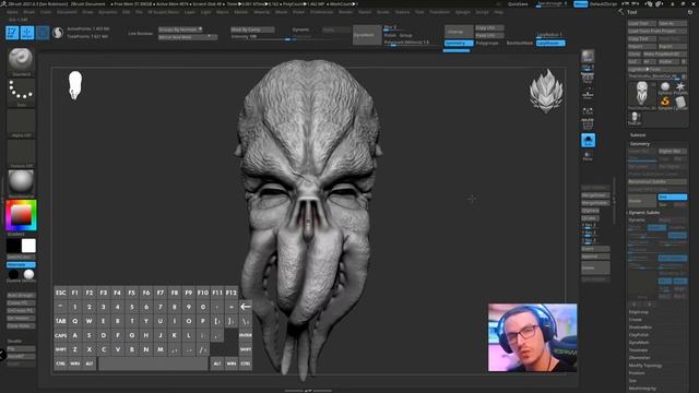 Create a Custom Cam View (Zbrush 2021.6) (720p)