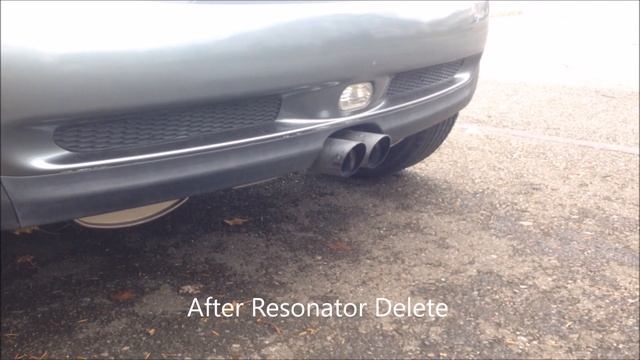 R53 JCW - Resonator Delete Before and After (2004 Mini Cooper S)