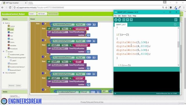 8.6. AceleroControl Robot - Arduino Program