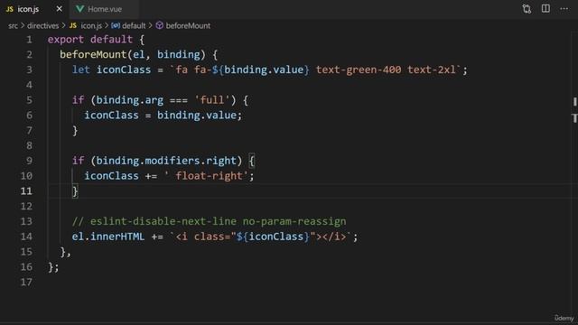 004 Directive Modifiers