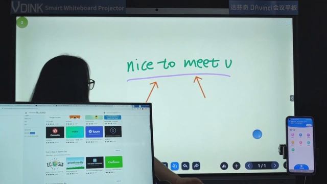 Vdink Customization upon request,touch screen whiteboard,smart board online,China?Supplier