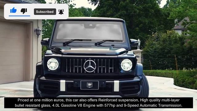 Inkas Mercedes-Benz G63 AMG | SUV turned into Bulletproof Limousine | YouthTube