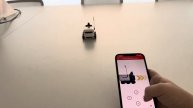 Управление игрушечным роботом-доставщиком от Яндекса с помощью мобильного приложения