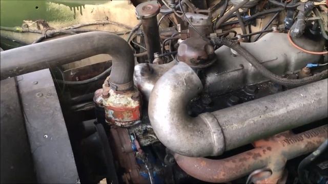 Land Rover series 2a diesel engine sound