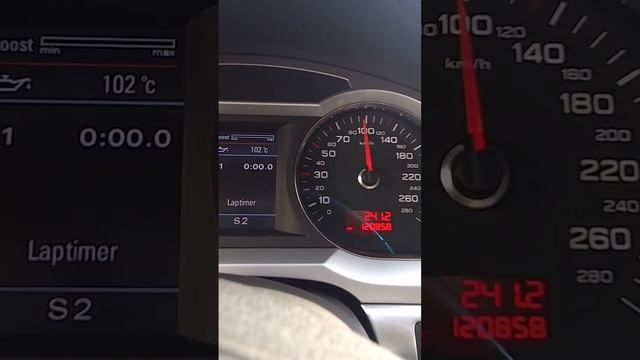 Audi A6 3.0 TFSI 2009 ACCELERATION 40-140KM/H