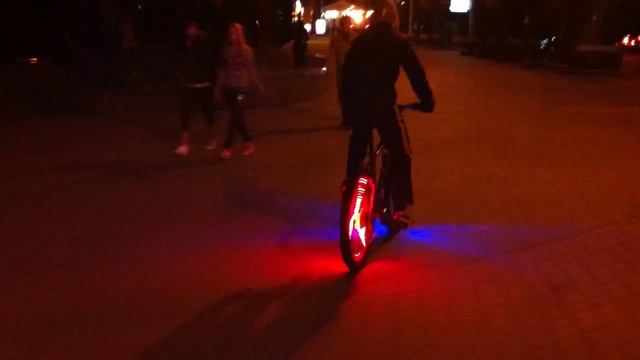 led bike светодиодный велик вело-тюнинг