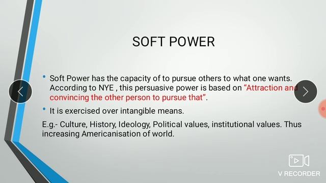 Hard power and soft power (international relations)