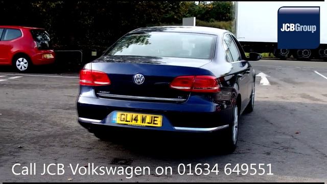 2014 Volkswagen Passat Executive 1.6l Night Blue Metallic GL14WJE for sale at JCB VW Medway