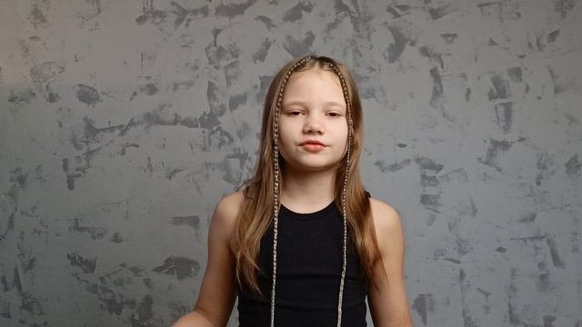 Василина Кузнецова 10 лет. видеовизитка
