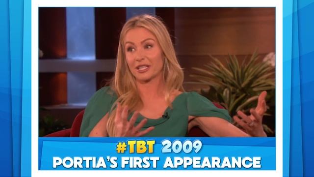 #TBT Portia de Rossi's First Ellen Show Appearance