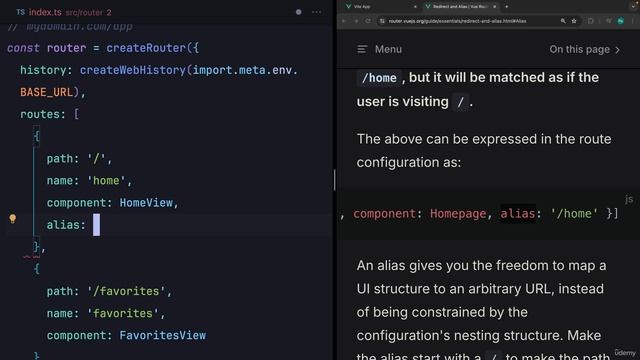 104 Redirects and Aliases