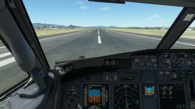 [MSFS] Kagoshima (RJFK) Landing PMDG B738