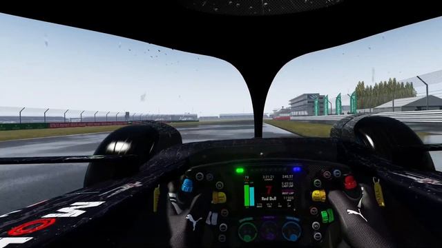 Red Bull F1 2022 Livery in VR - Silverstone Wet - No Commentary