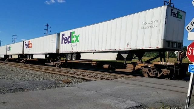 Westbound NS 23Z with Ex-CSX and KCS trailing